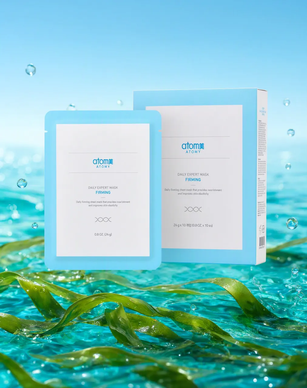 A daily firming face mask on a seaweed sheet, photo 18