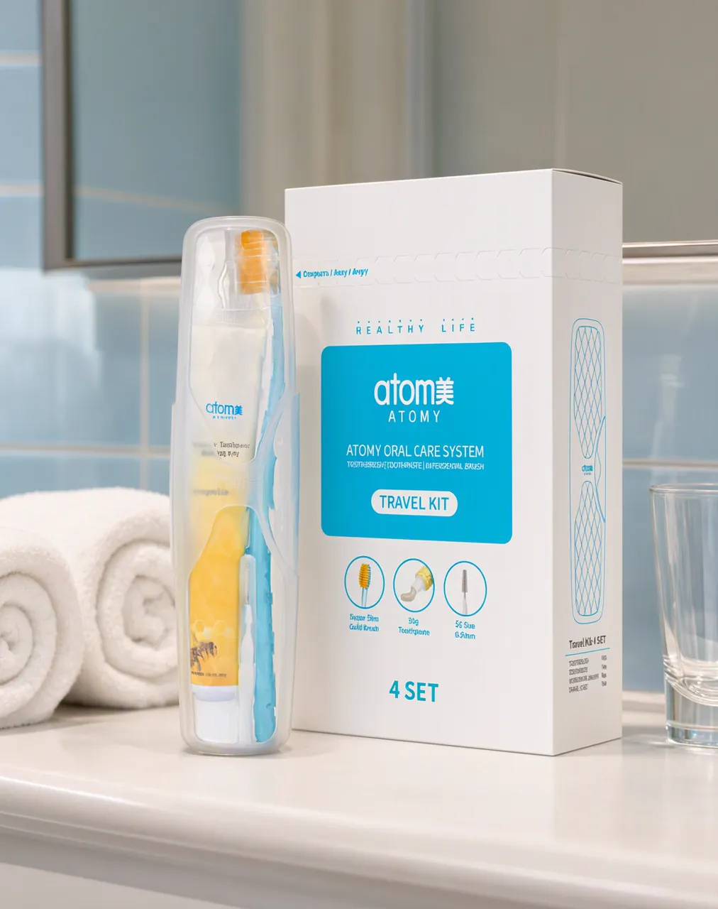 Oral Care System, a travel kit with toothbrush and toothpaste, photo 14