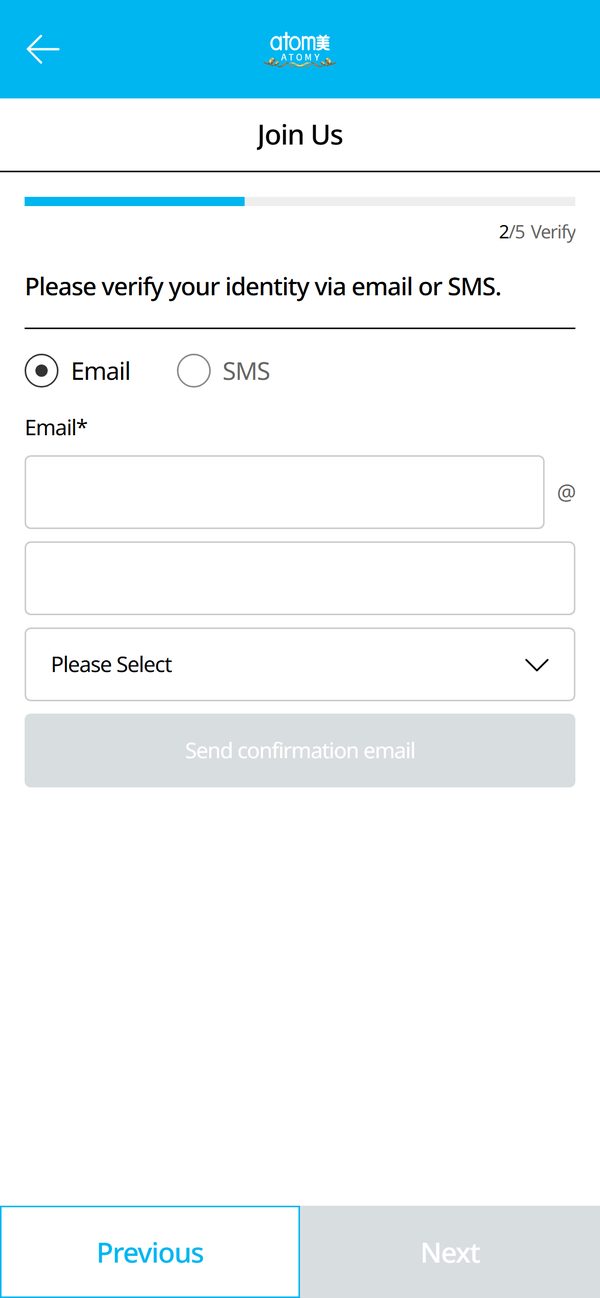 Verify your email
