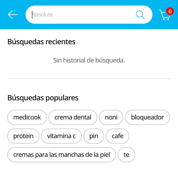 Busca el producto y pide