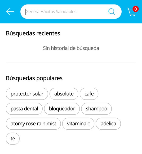 Busca el producto y pide
