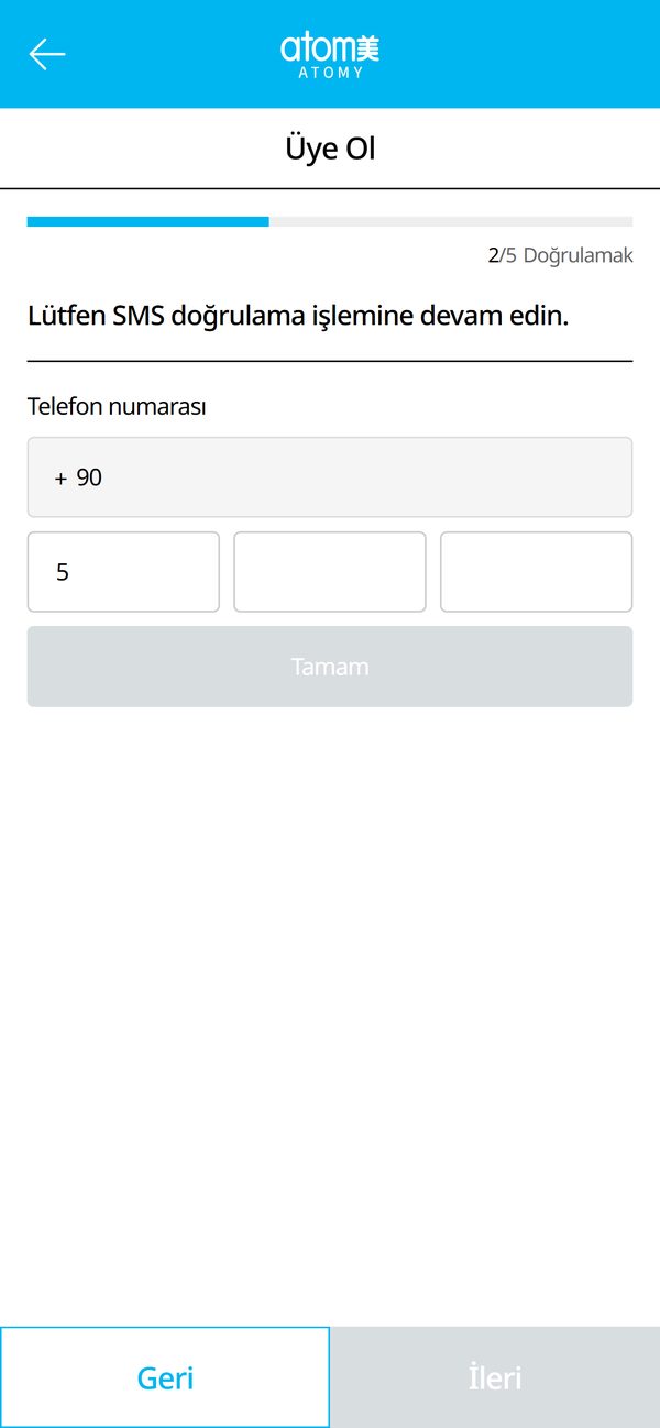 Telefonunuzu doğrulayın