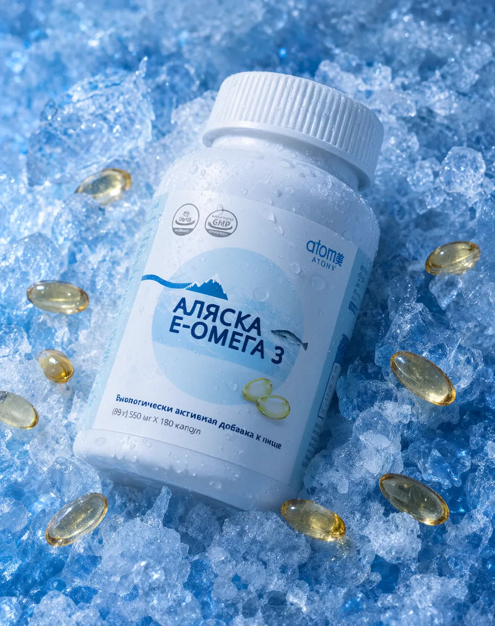 Alaska E-Omega 3 — Alyaska mintayidan EPK va DGK li omega 3, surat 7