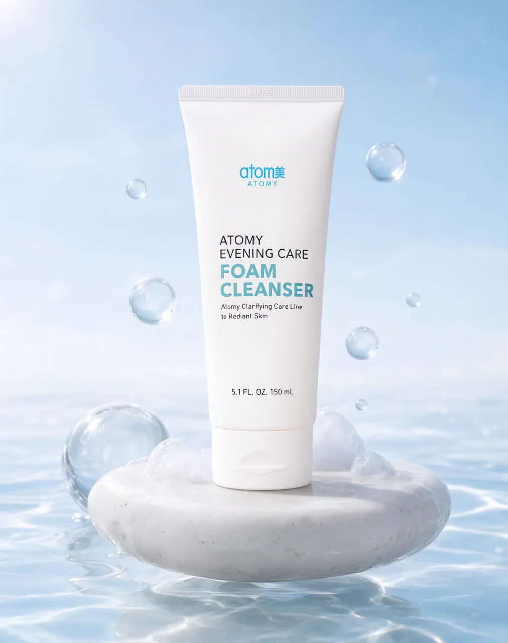 Evening Care — gʻovaklarni chuqur tozalovchi yuz yuvish koʻpigi